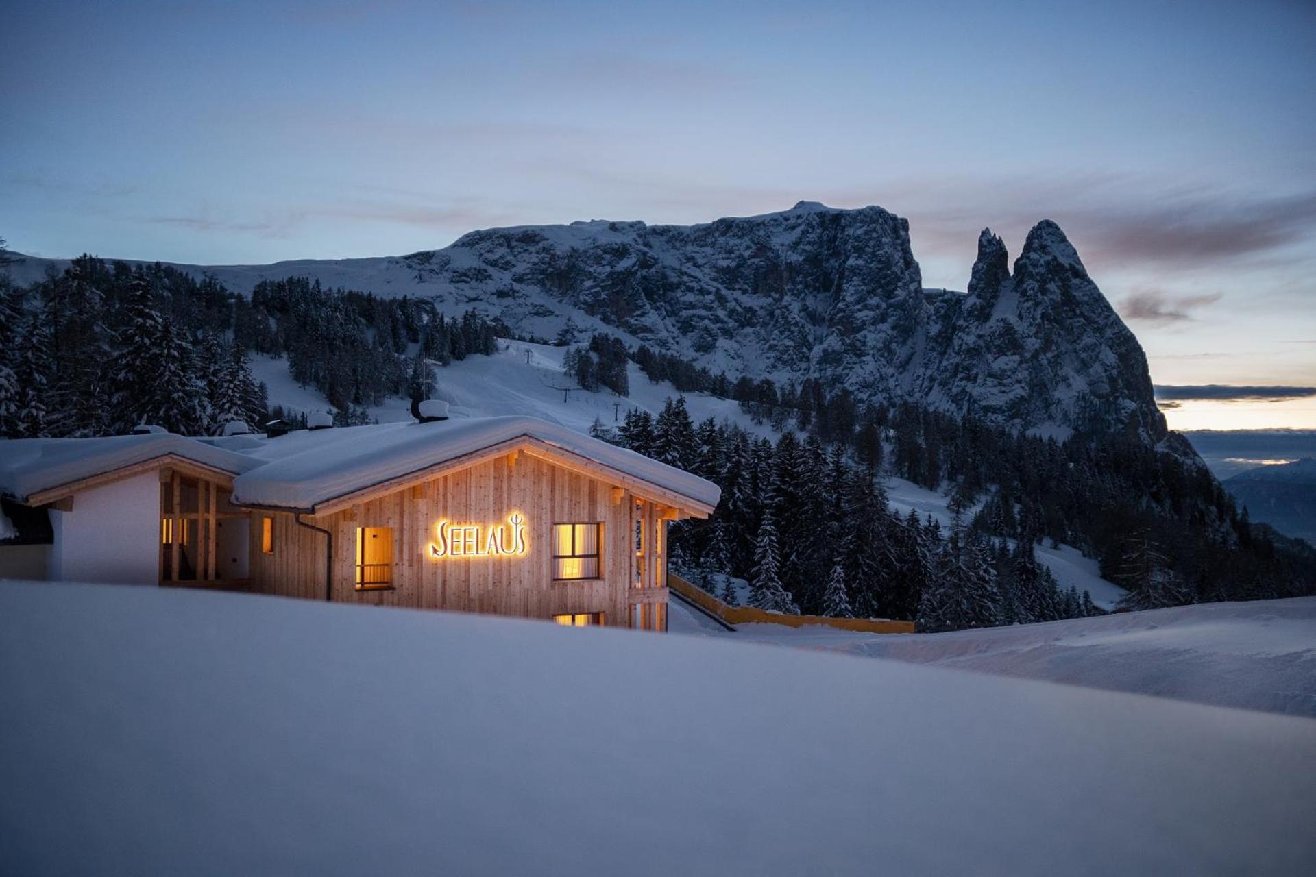 Hotel Seelaus Alpe Di Siusi Luaran gambar